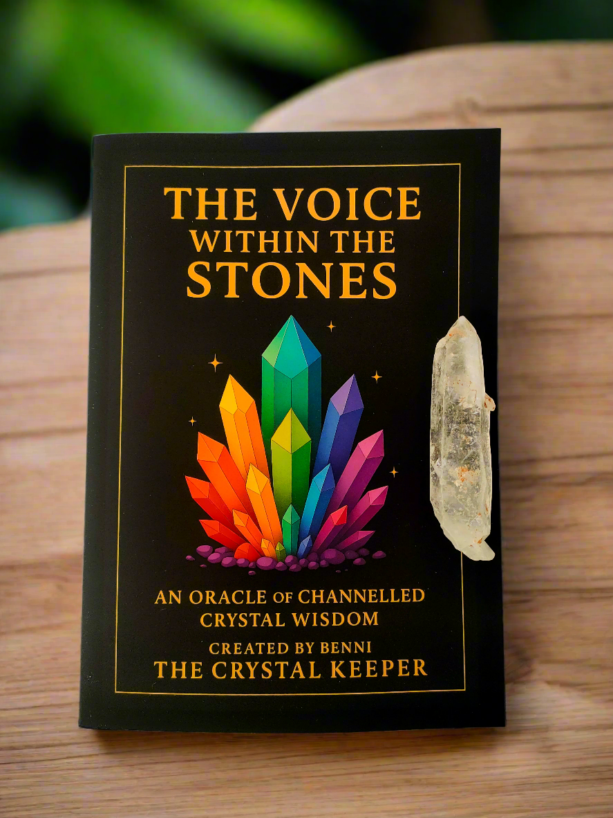 The Voice within the Stones - Crystal Oracle Deck & Guidebook.