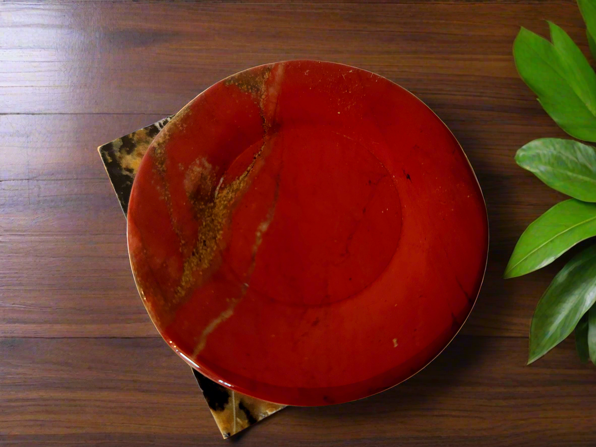 Red Jasper saucer's