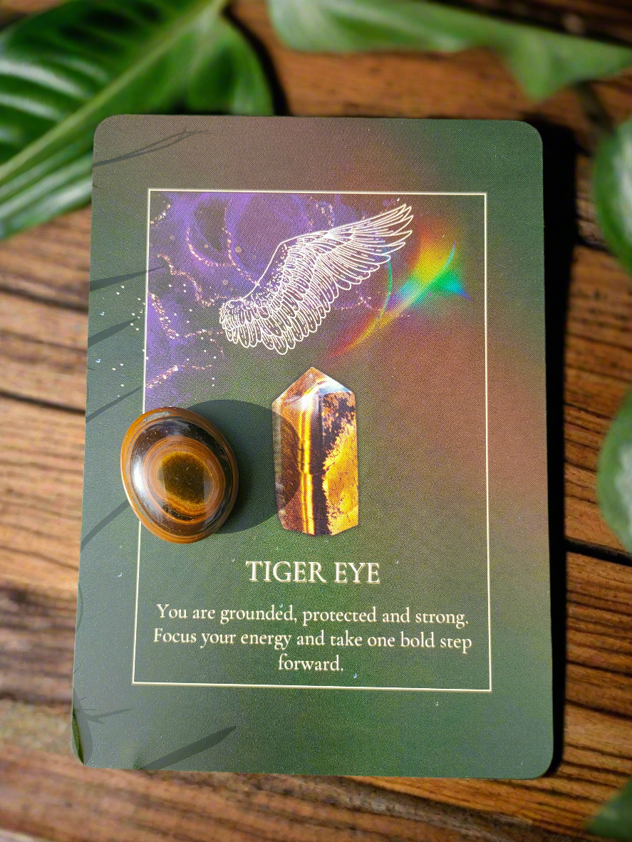 The Voice within the Stones - Crystal Oracle Deck & Guidebook.