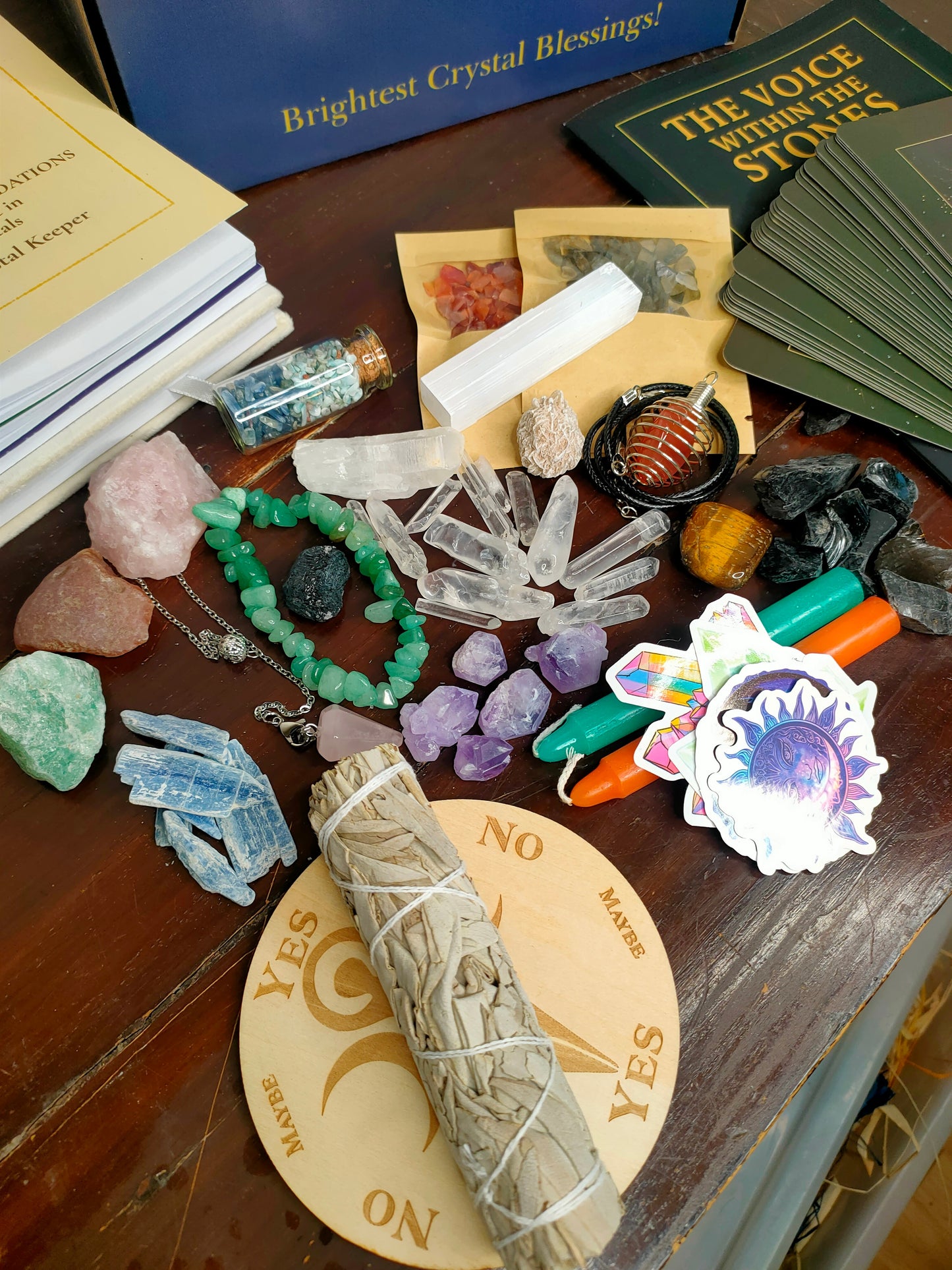 Voices in Stone: A Crystal Keeper's Grimoire Complete Boxed Set