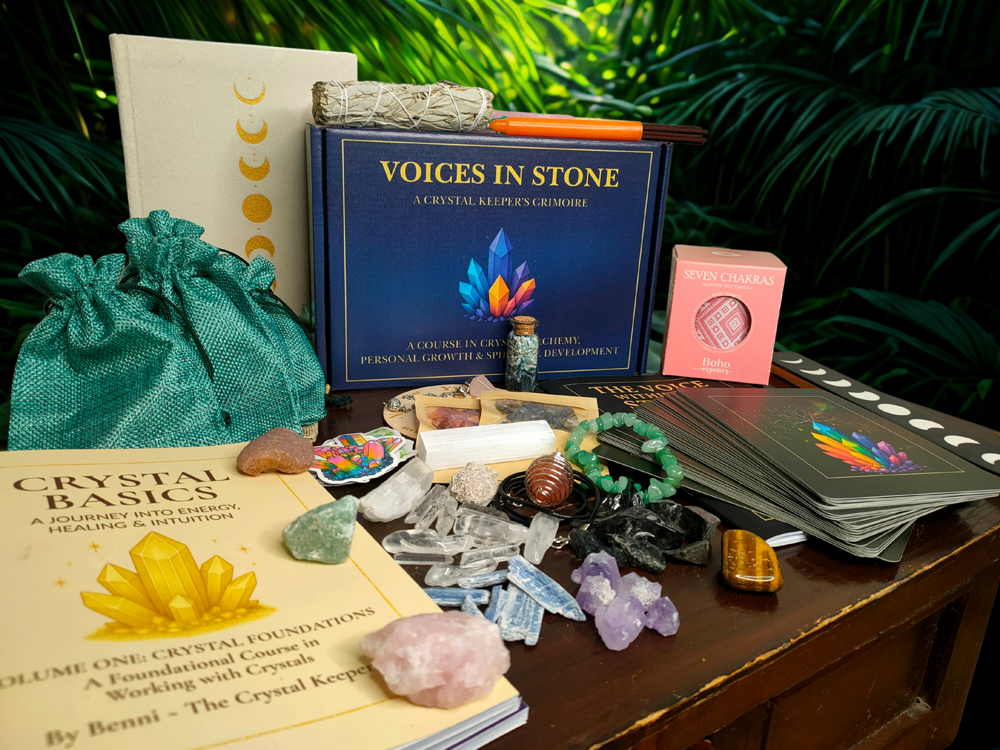 Voices in Stone: A Crystal Keeper's Grimoire Complete Boxed Set