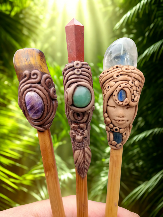 Various Crystal Hair sticks