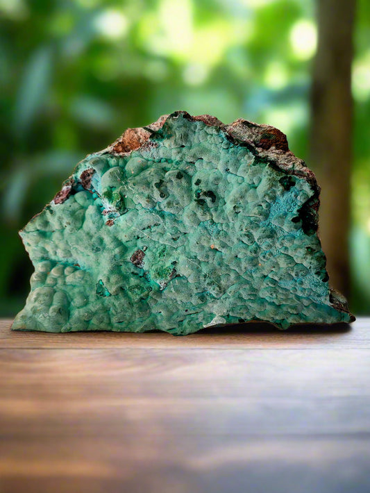 Natural Chrysocolla with Malachite