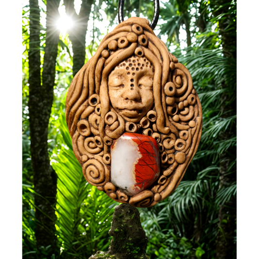 Guardian of the Flame. Crystal Keeper pendant