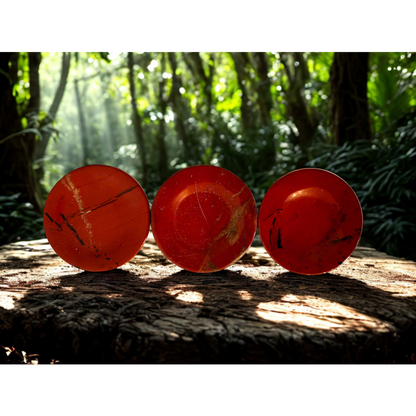 Red Jasper saucer's