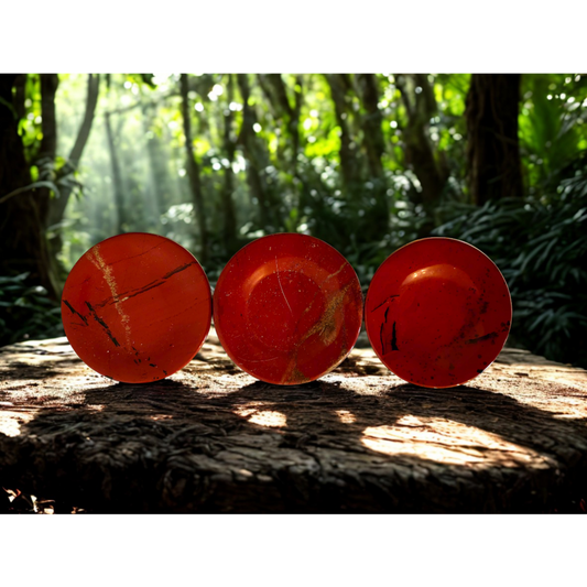 Red Jasper saucer's